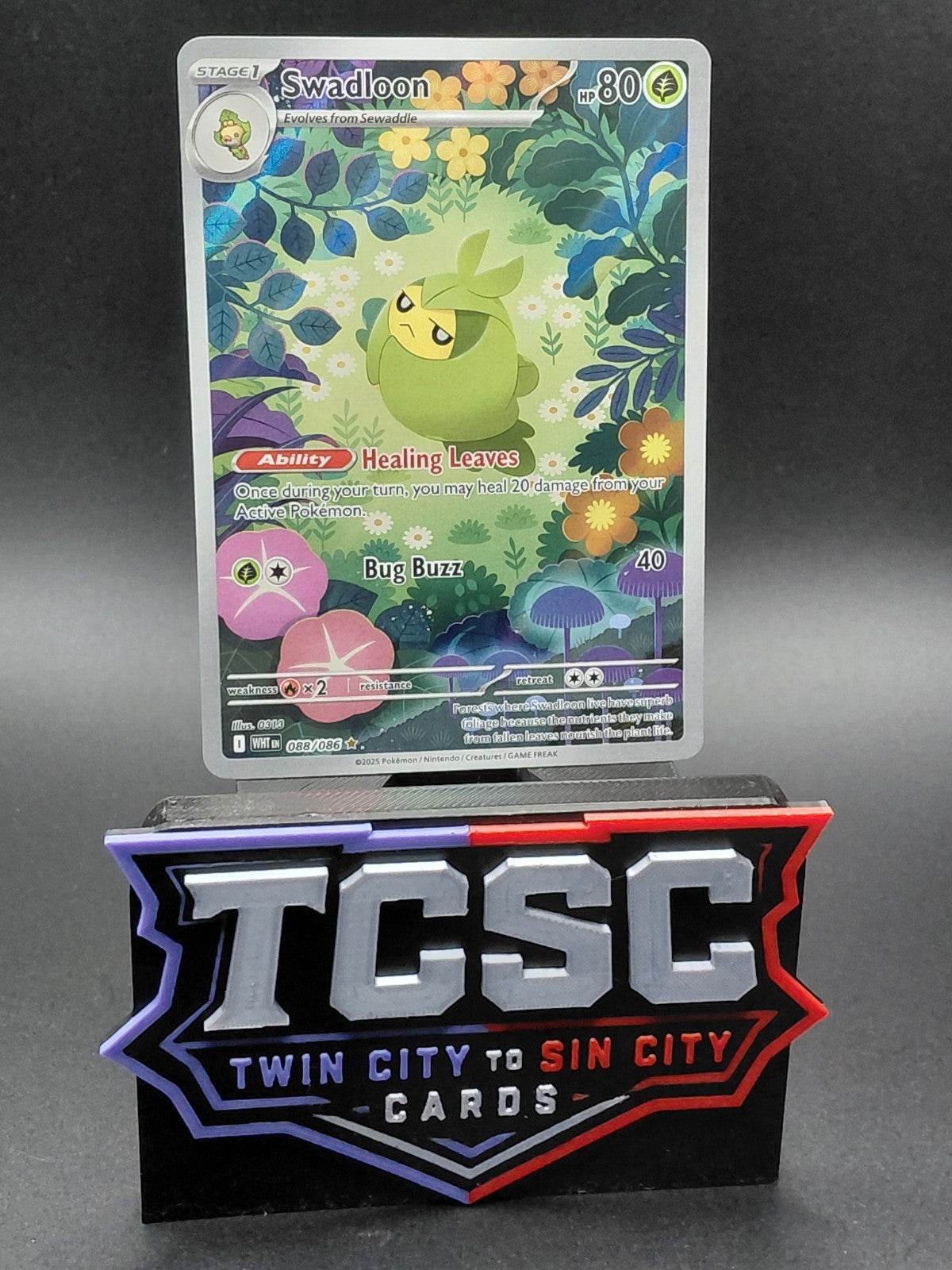 Swadloon 088/086 Sv: White Flare Holo