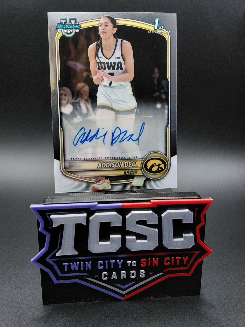 2025-26 Bowman - Chrome Prospect Autographs Addison Deal #CPA-AE (AU, RC)