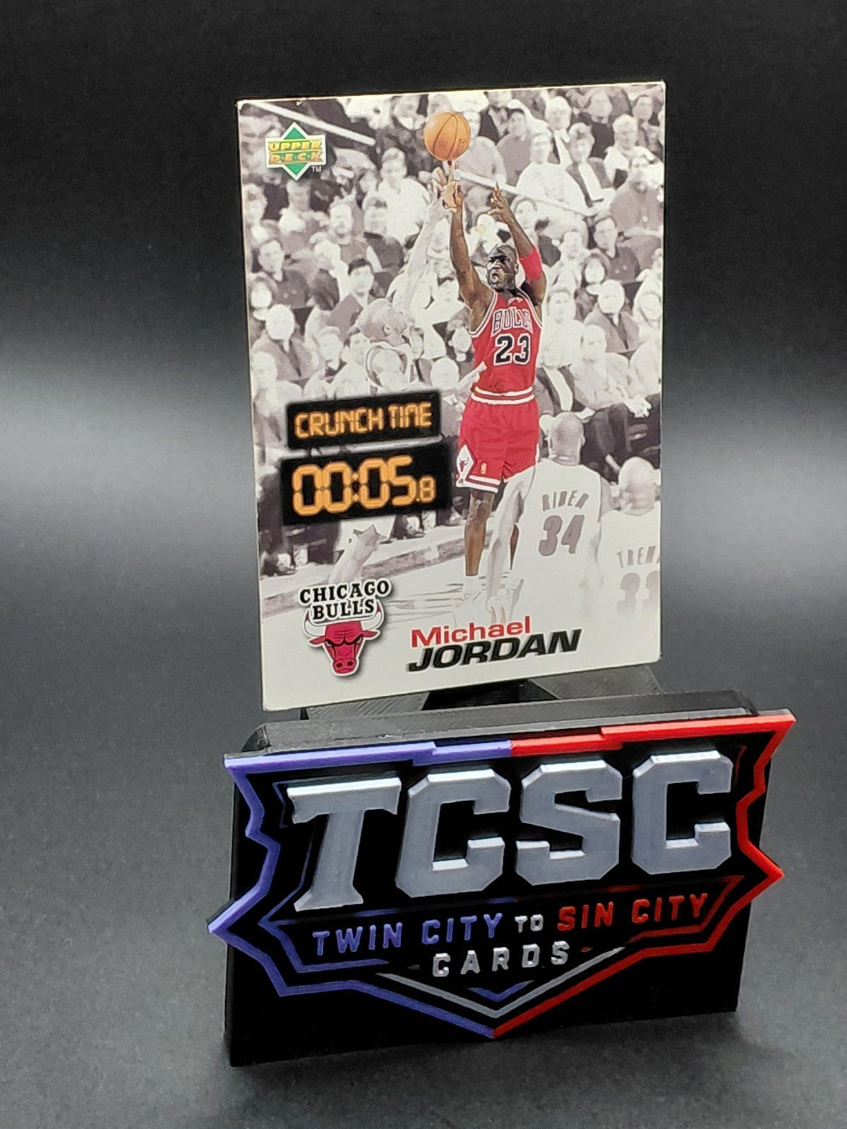 1997-98 Upper Deck Nestle Slam Dunk - Crunch Time Michael Jordan #CT 05