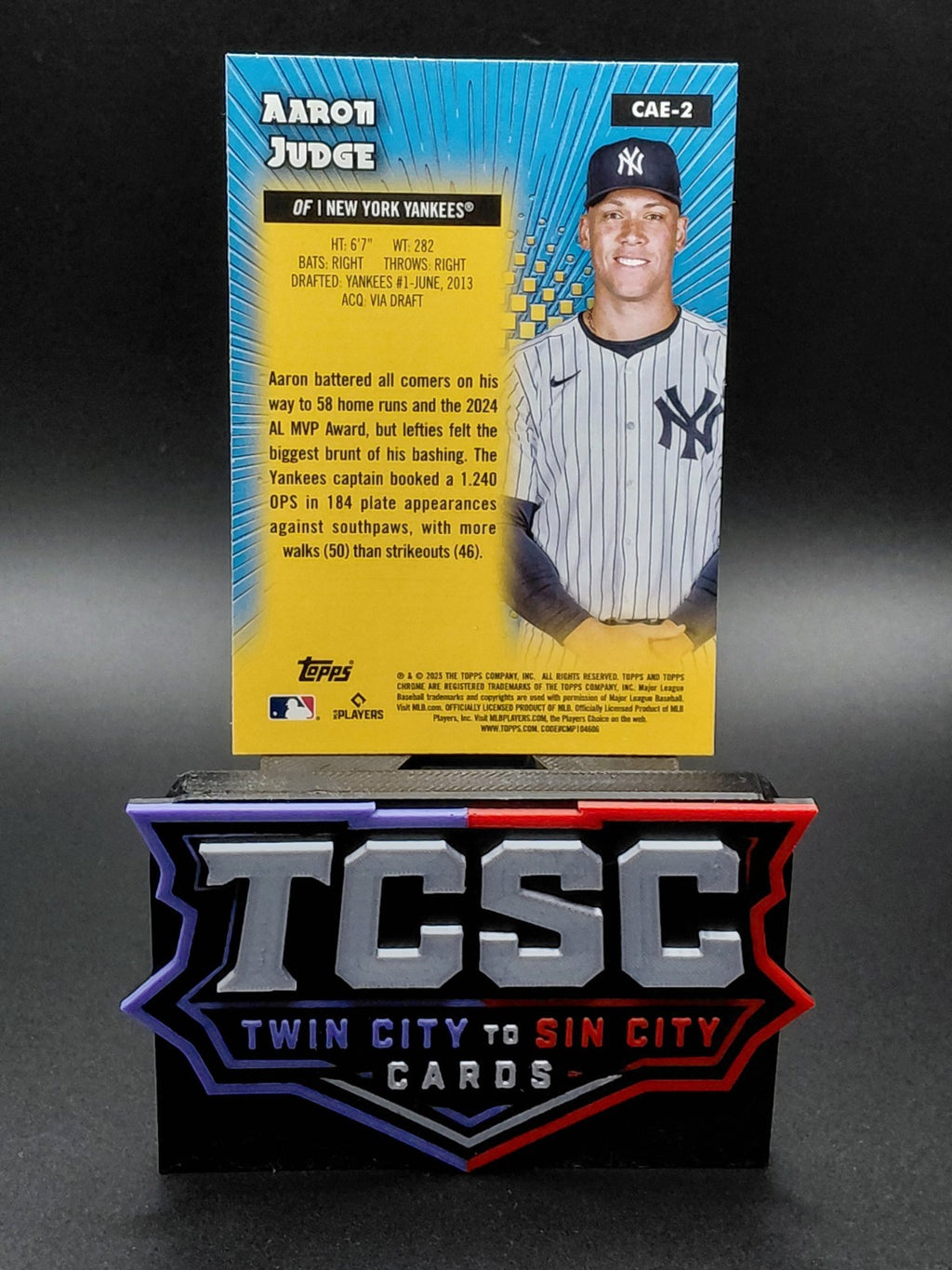 2025 Topps Chrome - All-Etch Aaron Judge #CAE-2