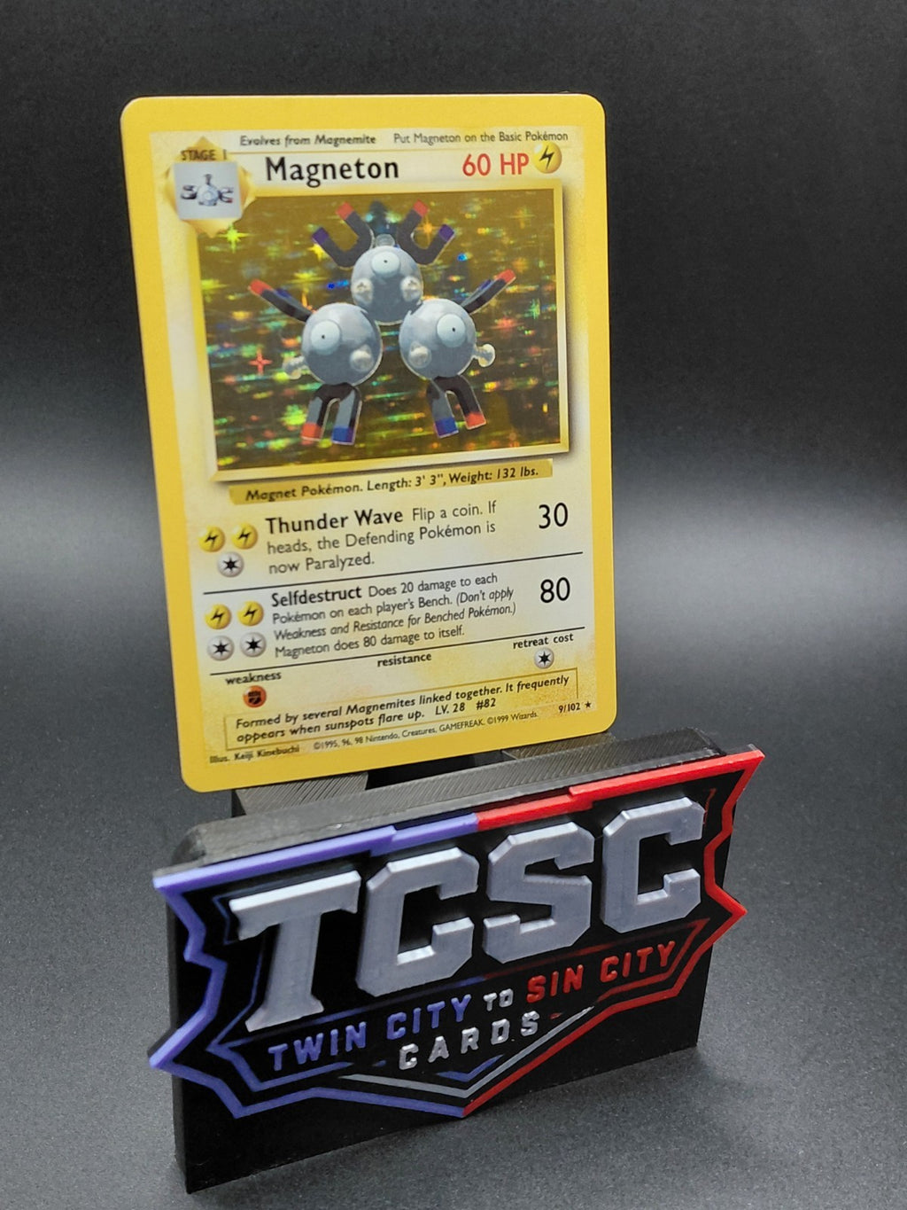 Magneton 009/102 Base Set Holo