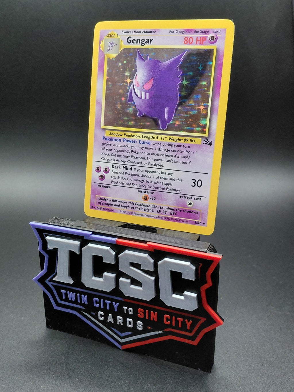 Gengar 5/62 Fossil Holo