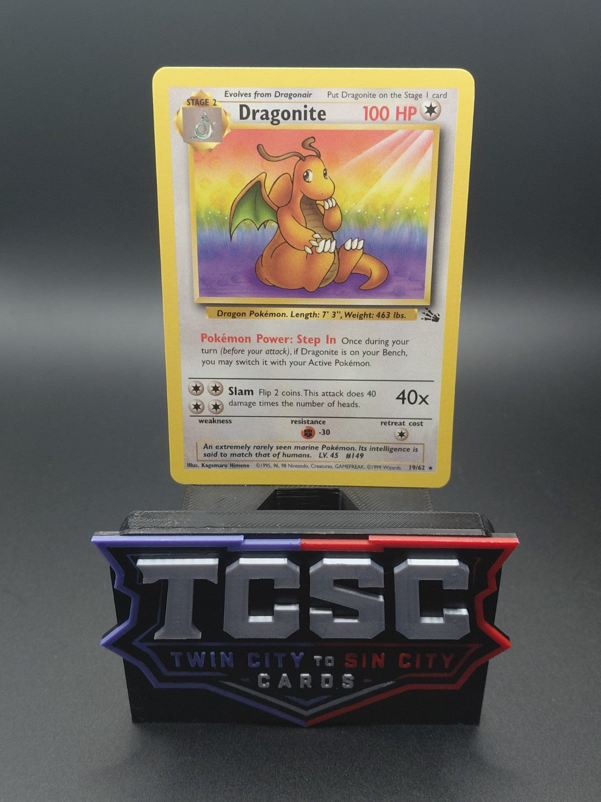 Dragonite 19/62 Fossil Regular