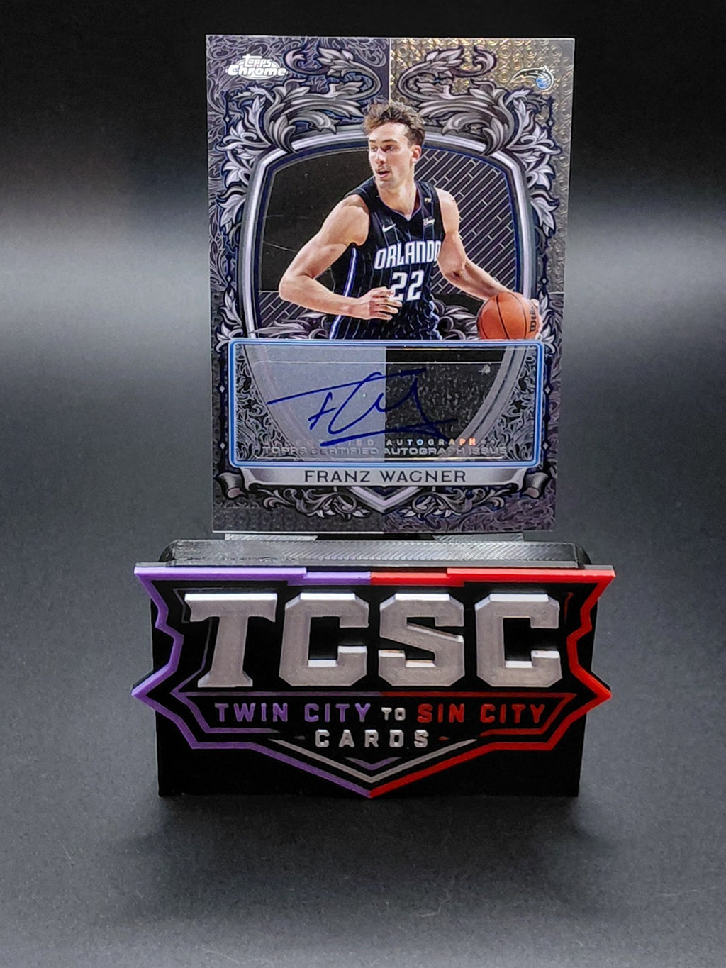 2025-26 Topps Chrome - Signature Style Franz Wagner #SS-FW (AU)