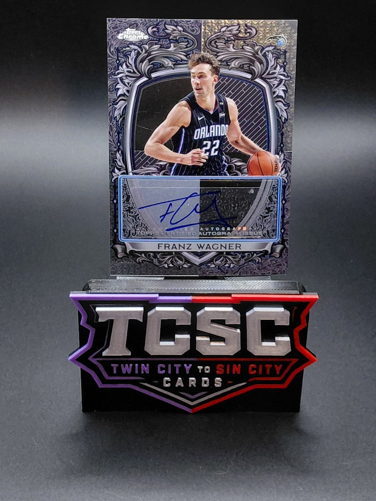 2025-26 Topps Chrome - Signature Style Franz Wagner #SS-FW (AU)