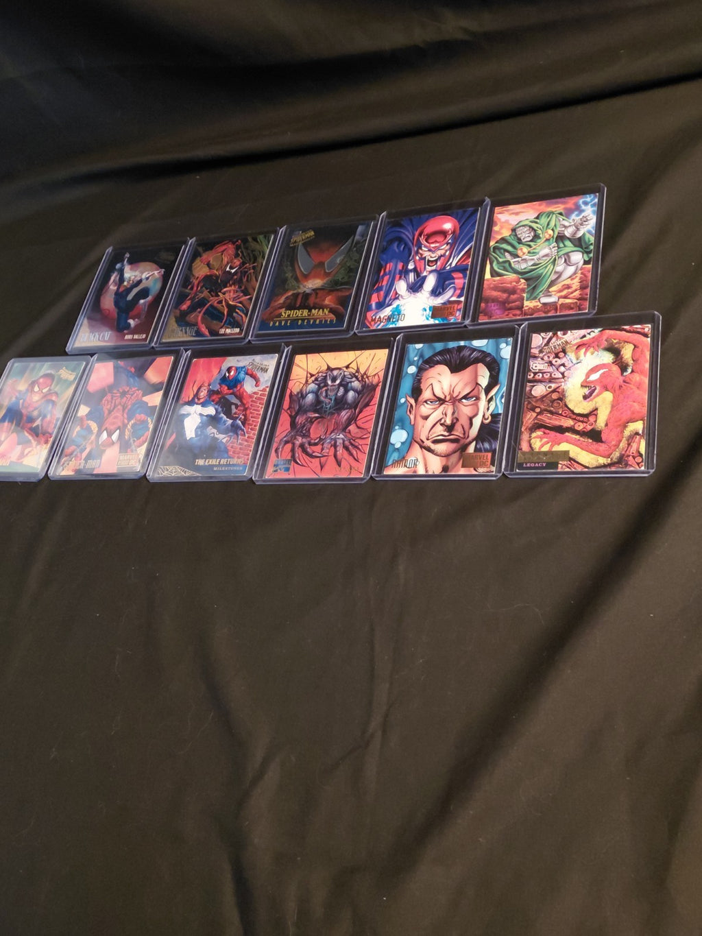1995 Fleer Ultra Spider-Man Marvel Card Lot (11) Carnage Venom Spider-Man