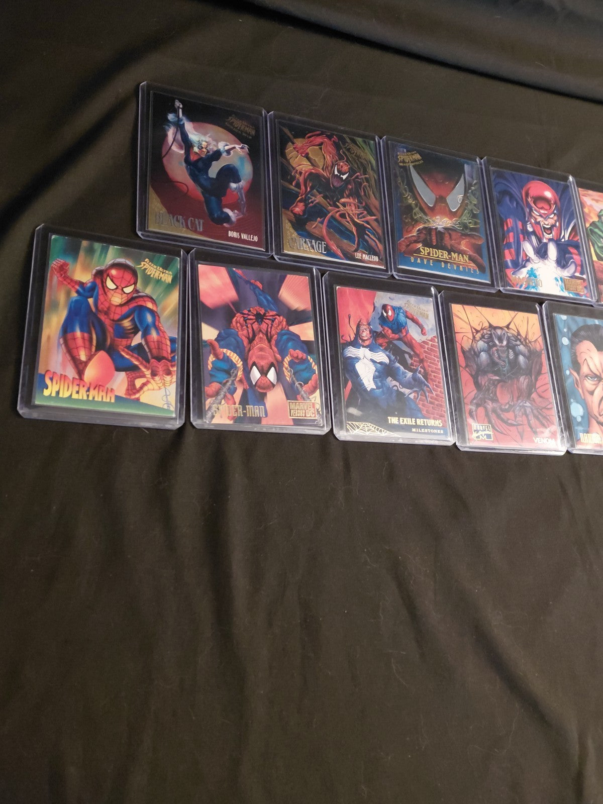 1995 Fleer Ultra Spider-Man Marvel Card Lot (11) Carnage Venom Spider-Man