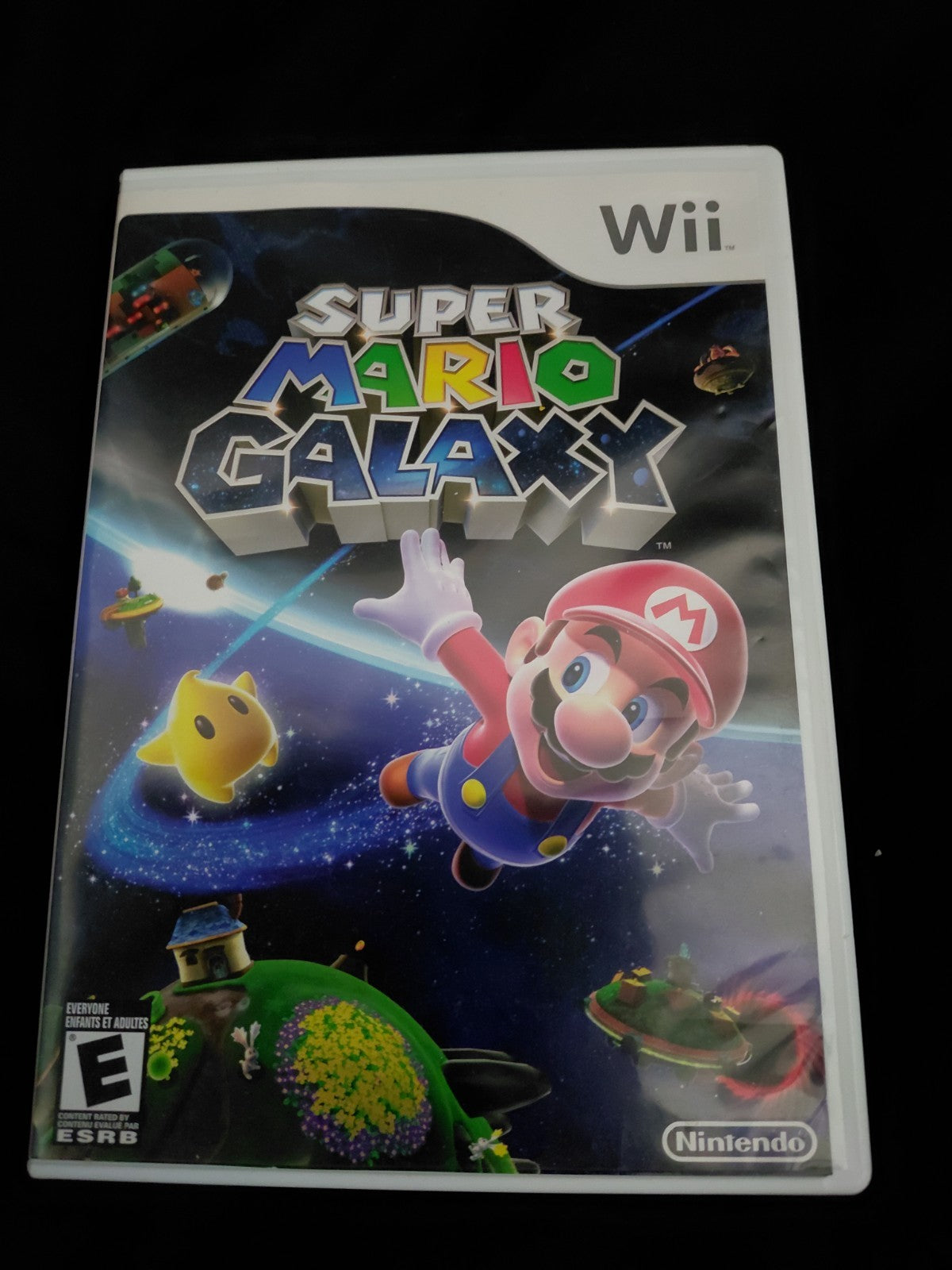 Super Mario Galaxy Nintendo Wii Complete CIB Tested Working Clean