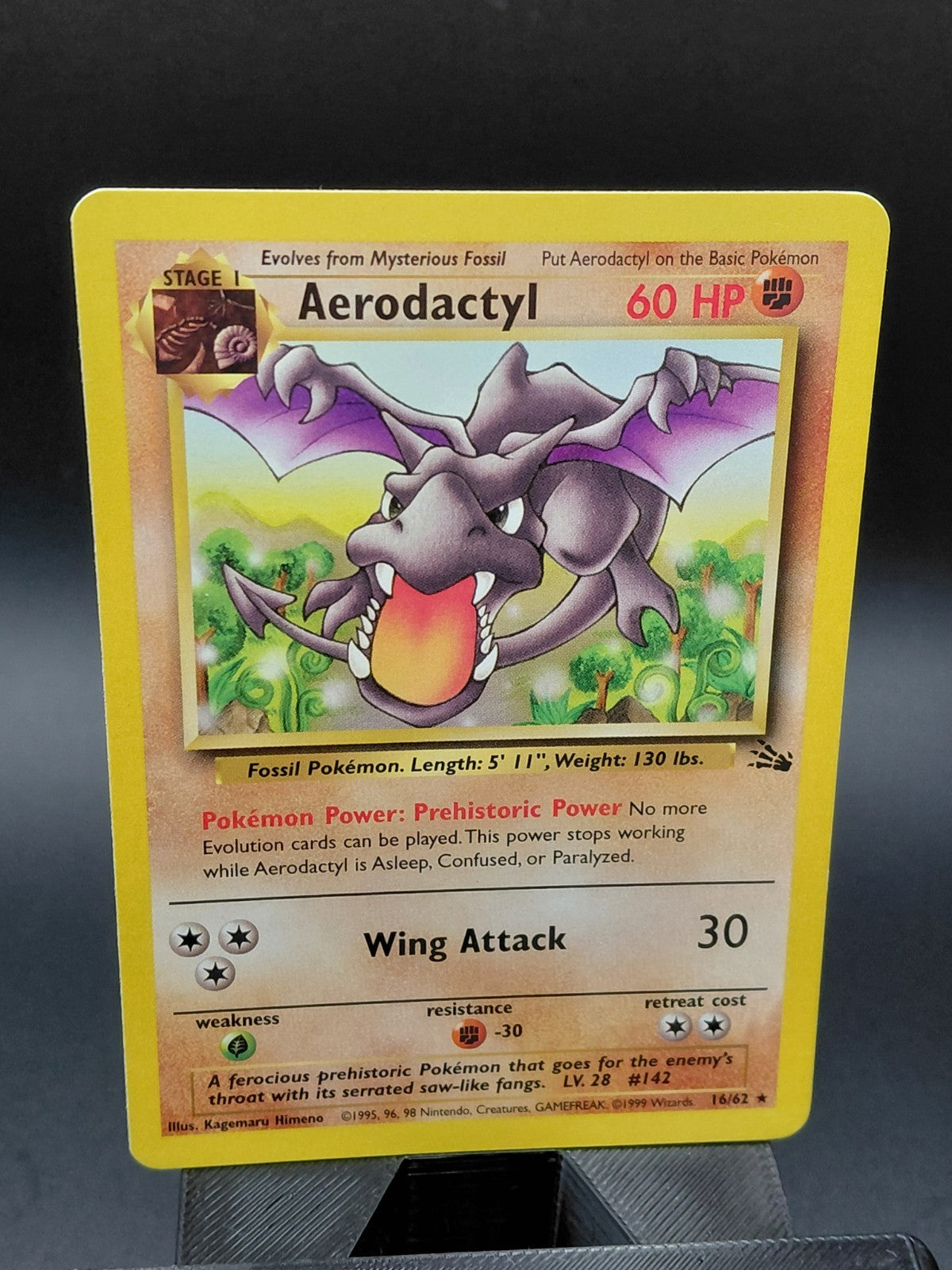 Aerodactyl 16/62 Fossil Regular