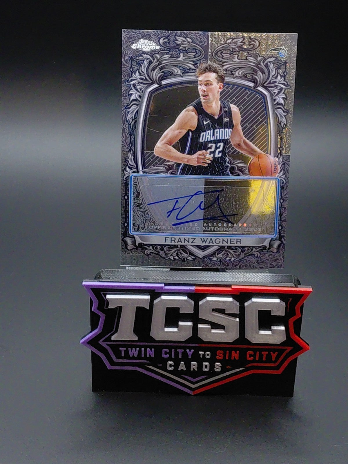 2025-26 Topps Chrome - Signature Style Franz Wagner #SS-FW (AU)