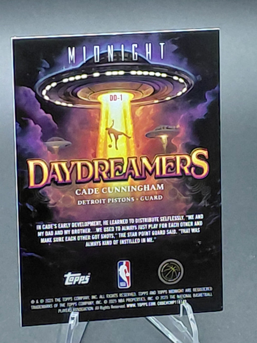2025-26 Topps Midnight - Daydreamers Cade Cunningham #DD-1