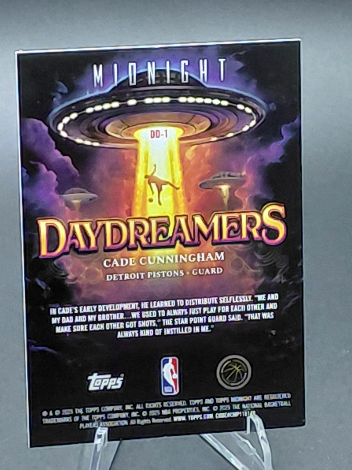 2025-26 Topps Midnight - Daydreamers Cade Cunningham #DD-1