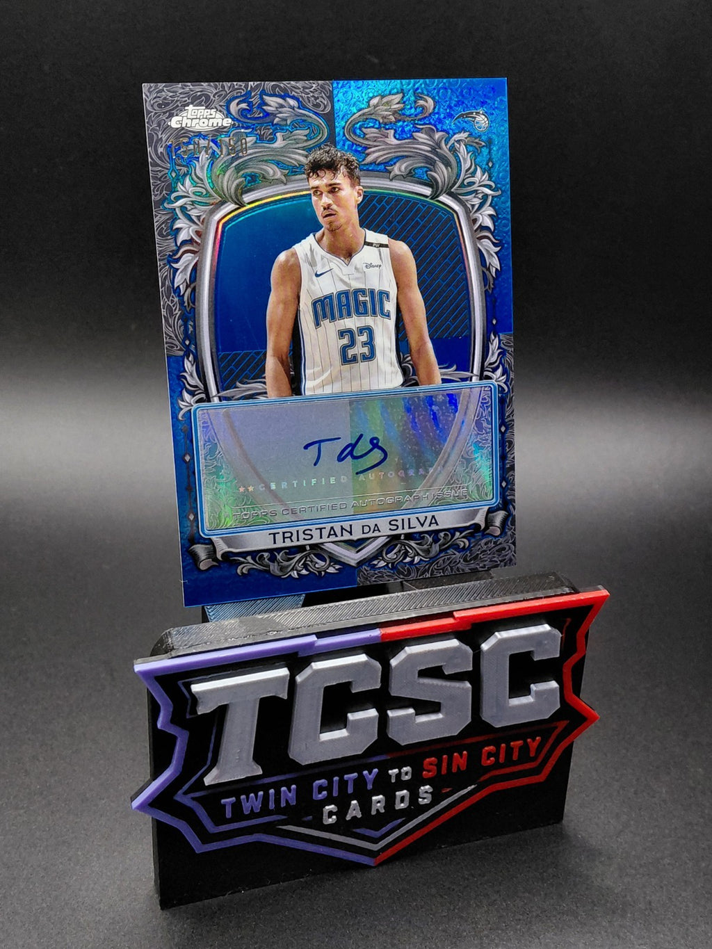 2025-26 Topps Chrome - Signature Style Tristan da Silva #SS-TDS 150/150 BOOKEND!